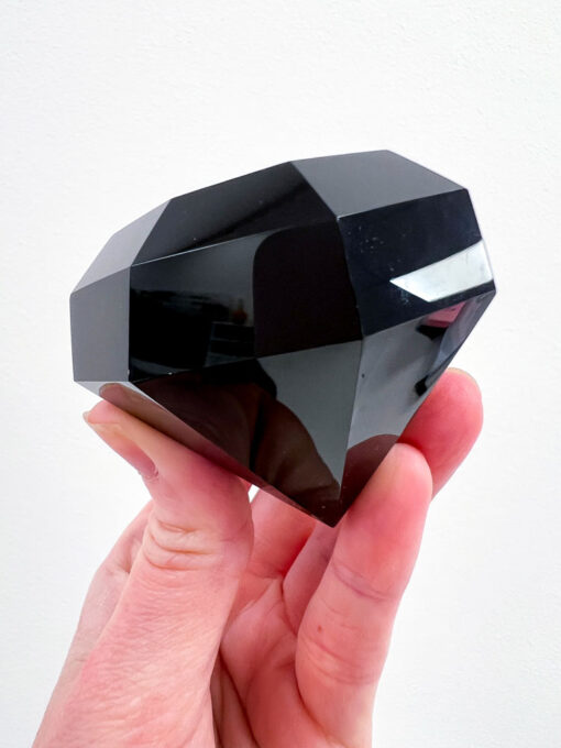 Black Obsidian polished point