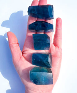 Blue Fluorite freeform