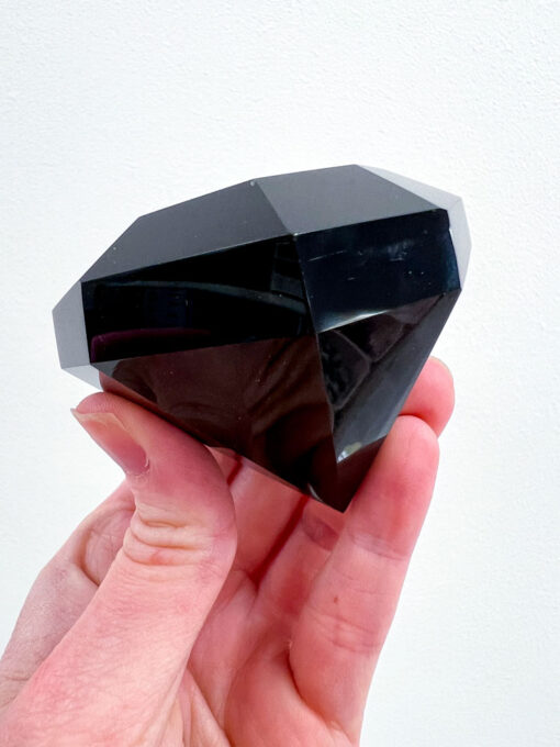 Black Obsidian polished point