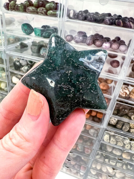 Moss Agate star