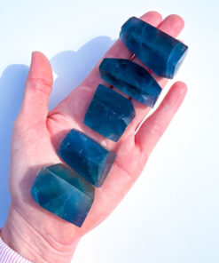 Blue Fluorite freeform