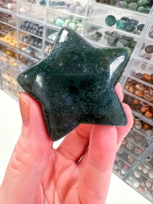 Moss Agate star