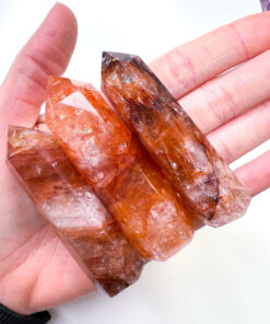 Fire Quartz point