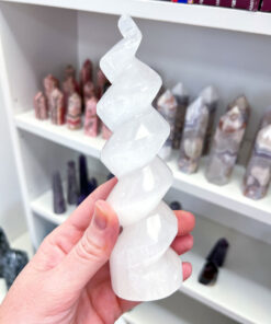 Selenite spiral tower