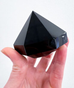 Black Obsidian polished point