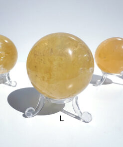 Honey Calcite sphere