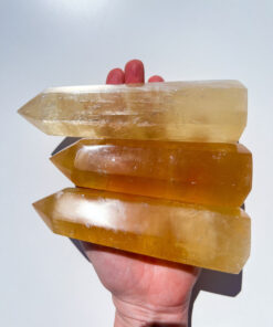 Honey Calcite tower