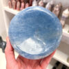 Blue Calcite Round Bowl