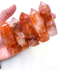 Fire Quartz point