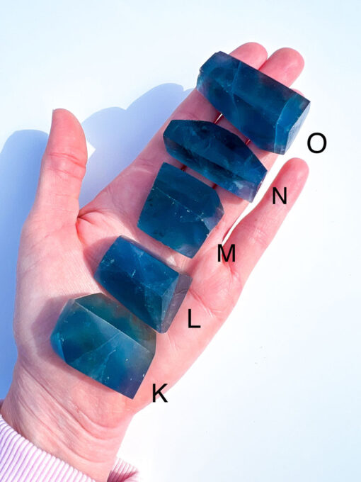 Blue Fluorite freeform