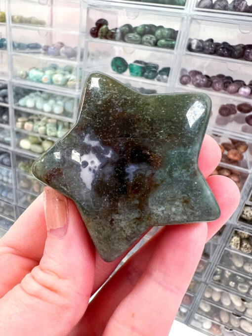 Moss Agate star