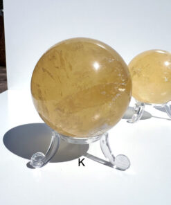 Honey Calcite sphere