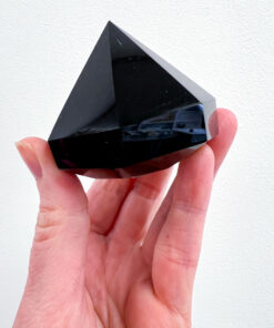 Black Obsidian polished point