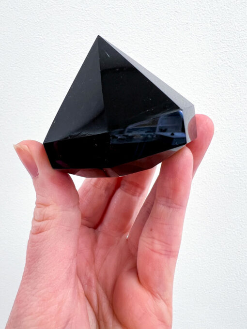 Black Obsidian polished point