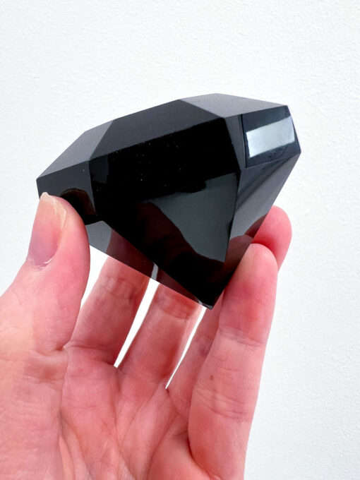 Black Obsidian polished point