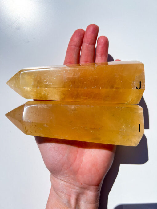 Honey Calcite tower