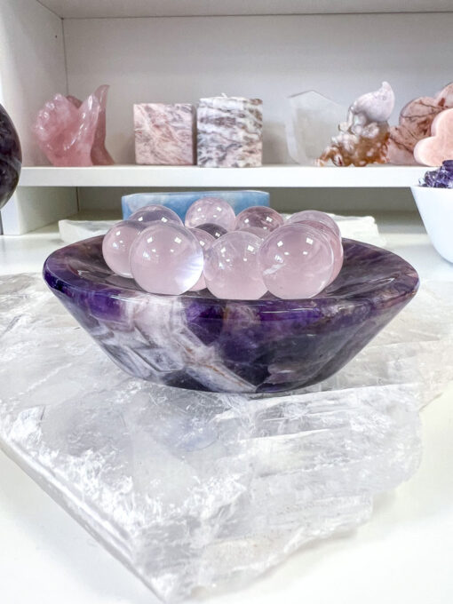 Dream Amethyst round bowl