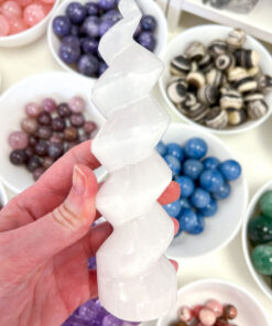 Selenite spiral tower