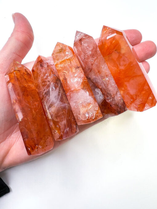 Fire Quartz point