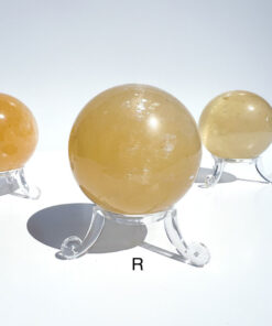 Honey Calcite sphere