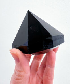 Black Obsidian polished point