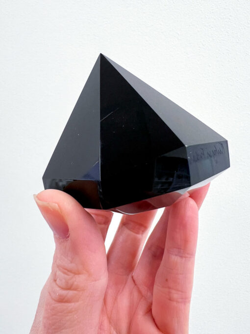 Black Obsidian polished point