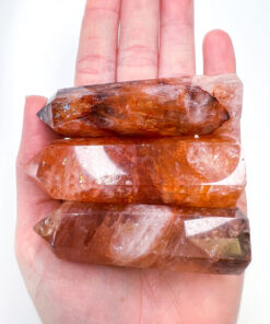 Fire Quartz point