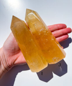 Honey Calcite tower