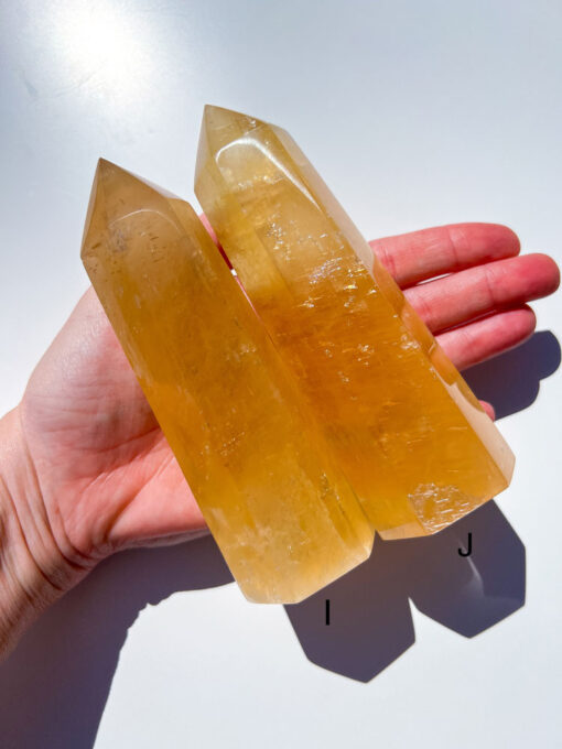 Honey Calcite tower