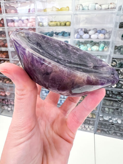 Dream Amethyst round bowl