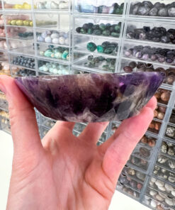 Dream Amethyst round bowl