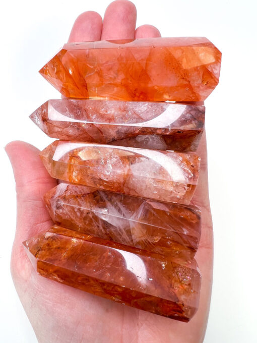 Fire Quartz point