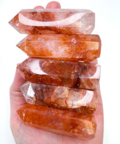 Fire Quartz point