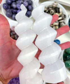 Selenite spiral tower