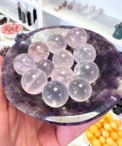 Dream Amethyst round bowl