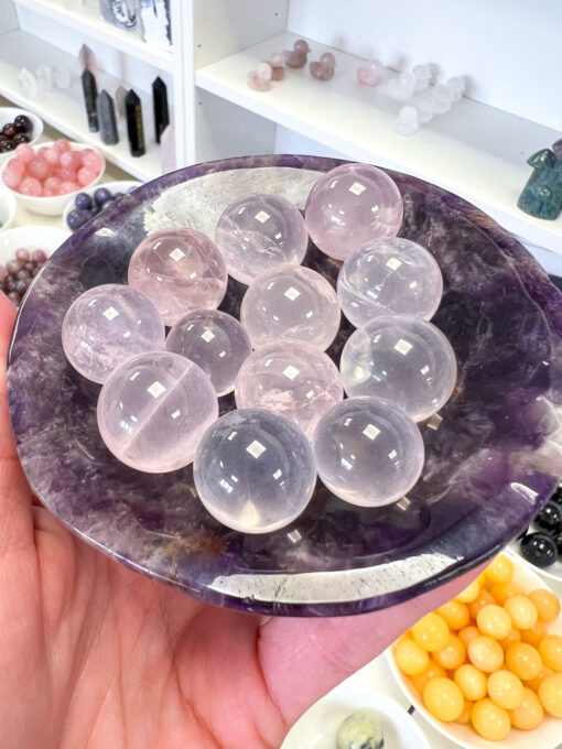 Dream Amethyst round bowl