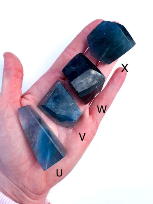 Blue Fluorite freeform