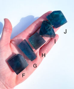 Blue Fluorite freeform