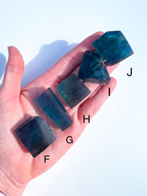 Blue Fluorite freeform