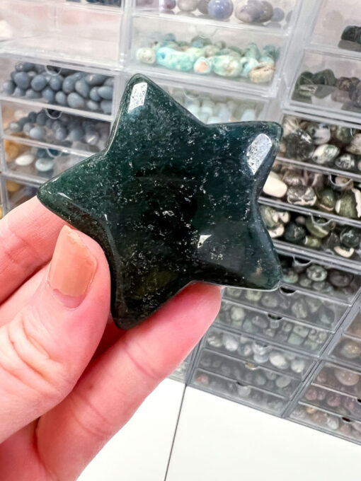 Moss Agate star