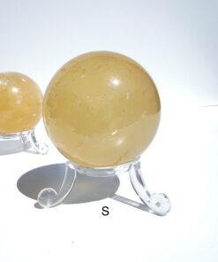 Honey Calcite sphere