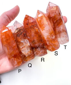 Fire Quartz point