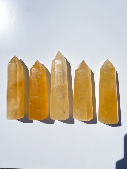 Honey Calcite tower