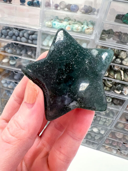 Moss Agate star