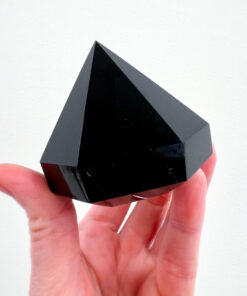 Black Obsidian polished point