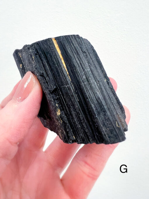 raw Black Tourmaline