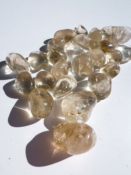 natural Citrine tumble