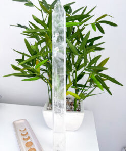 Large Clear Quartz tower