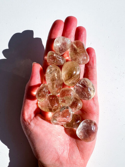 natural Citrine tumble