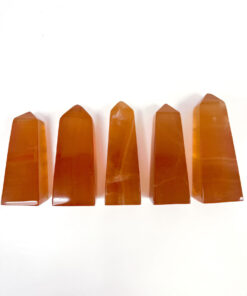 high quality Honey Calcite obelisk